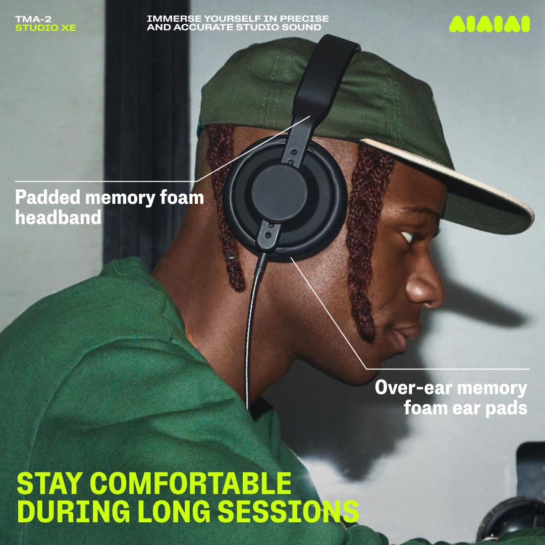 AIAIAI TMA-2 Studio ヘッドホン ブラック Amazon | TMA-2 Studio Wireless ワイヤレスモニターヘッドホン